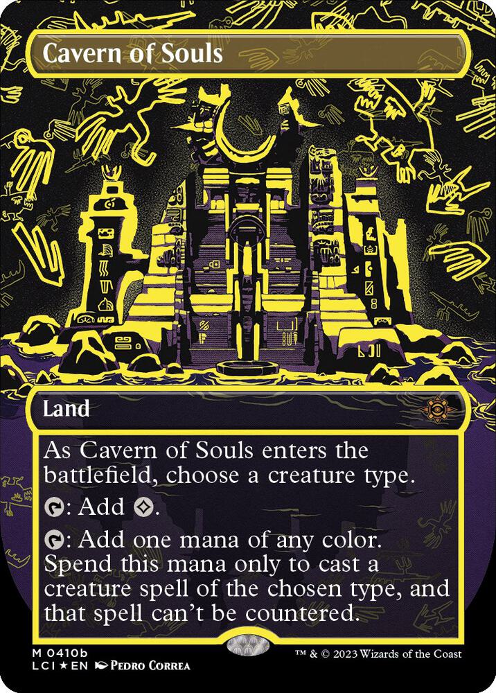Cavern of Souls Neon Yellow 410b/291 (WPN & Gateway Promos)  - Foil | Good Games Modbury