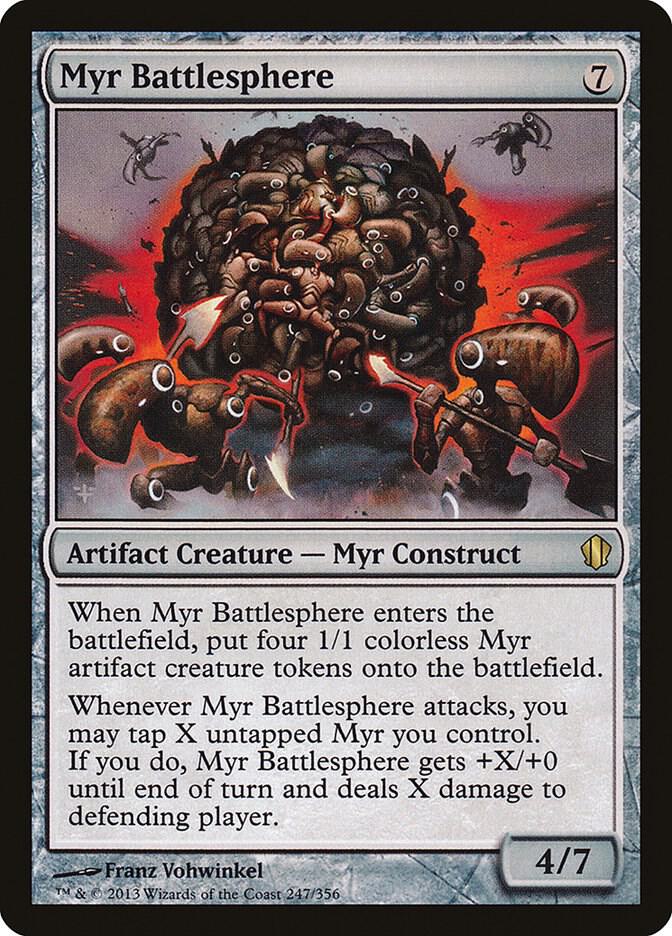 Myr Battlesphere 247/356 (Commander 2013)  | Good Games Modbury