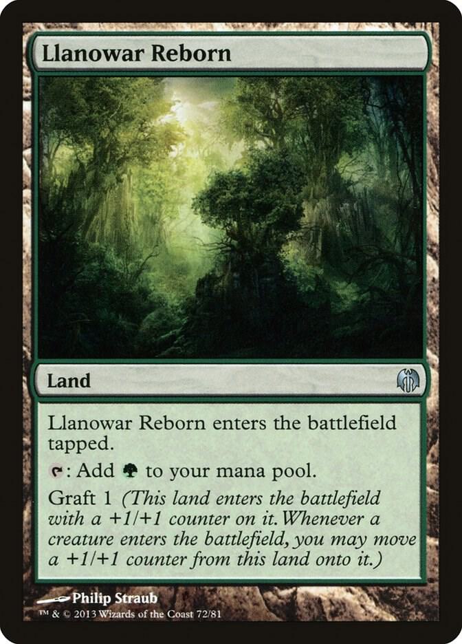 Llanowar Reborn 72/81 (Duel Decks: Heroes vs. Monsters)  | Good Games Modbury