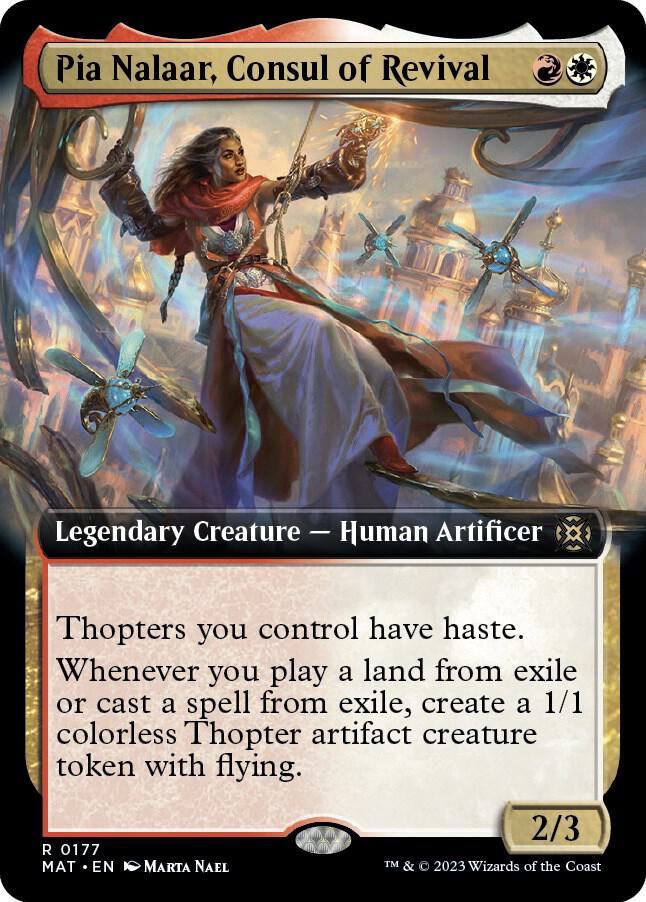 Pia Nalaar, Consul of Revival 177/50 (March of the Machine: The Aftermath)  - Extended Art | Good Games Modbury