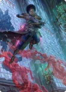 Kaya Geist Hunter Art Card 3 (Art Series: Innistrad: Crimson Vow)  | Good Games Modbury