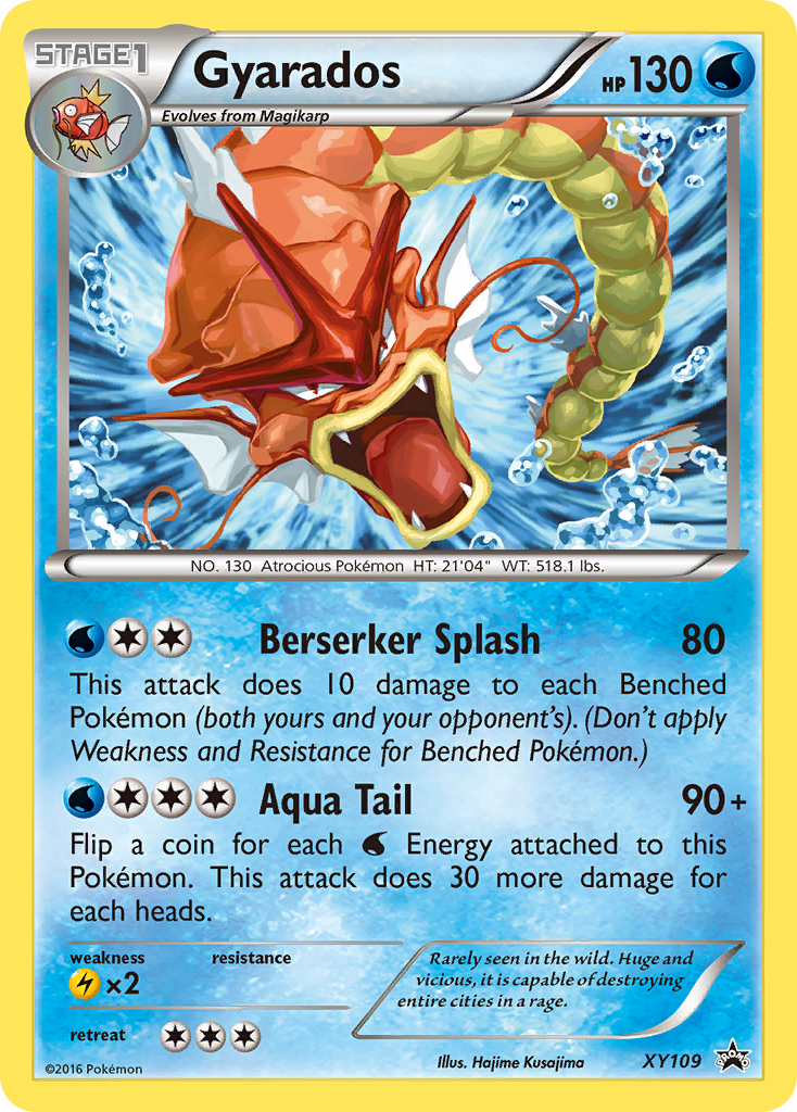 Gyarados (XY109) [XY: Black Star Promos] | Good Games Modbury