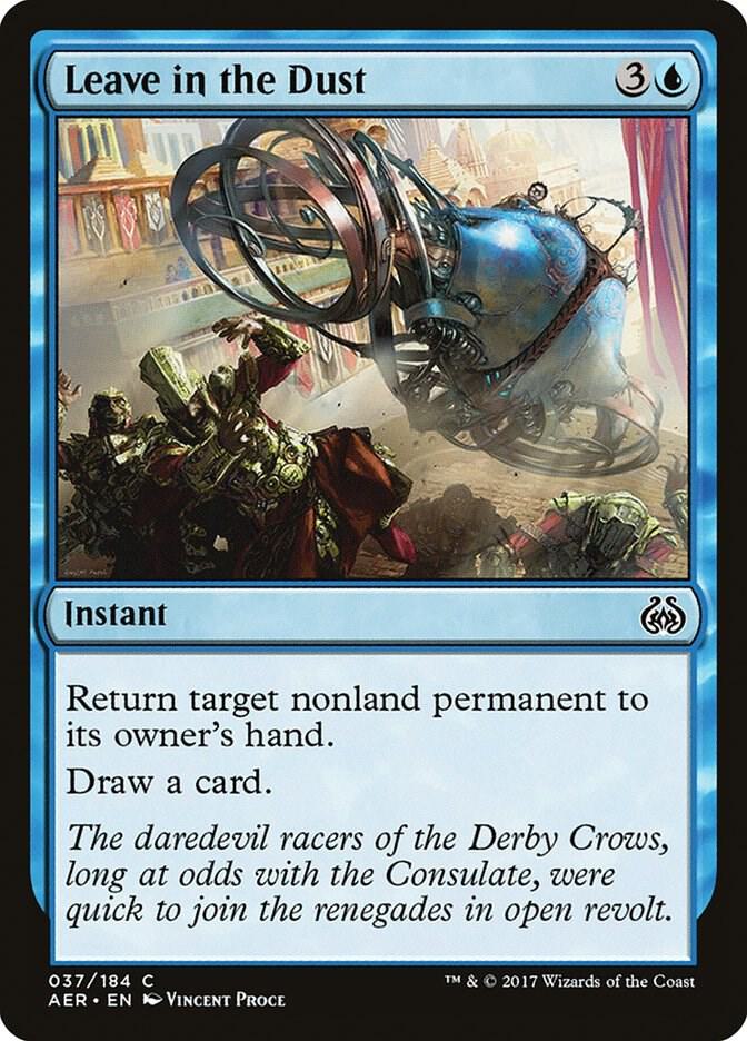 Leave in the Dust 37/184 (Aether Revolt)  - Foil | Good Games Modbury
