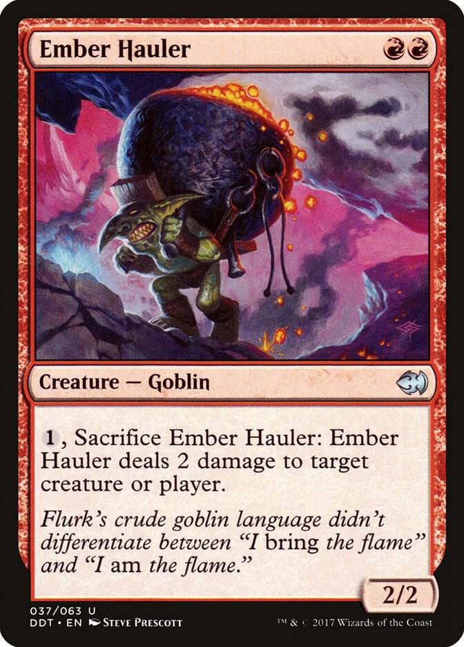 Ember Hauler 37/63 (Duel Decks: Merfolk vs. Goblins)  | Good Games Modbury
