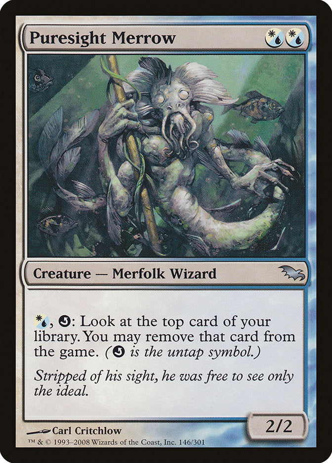 Puresight Merrow 146/301 (Shadowmoor)  - Foil | Good Games Modbury