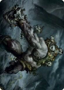 Skull Skaab Art Card 67 (Art Series: Innistrad: Crimson Vow)  | Good Games Modbury