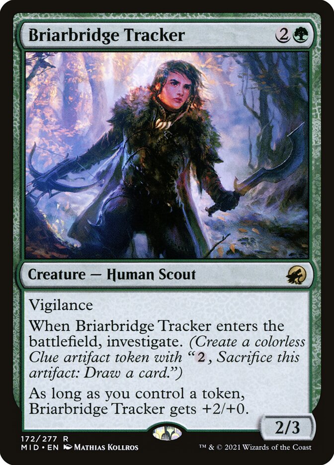 Briarbridge Tracker 172/277 (Innistrad: Midnight Hunt)  | Good Games Modbury