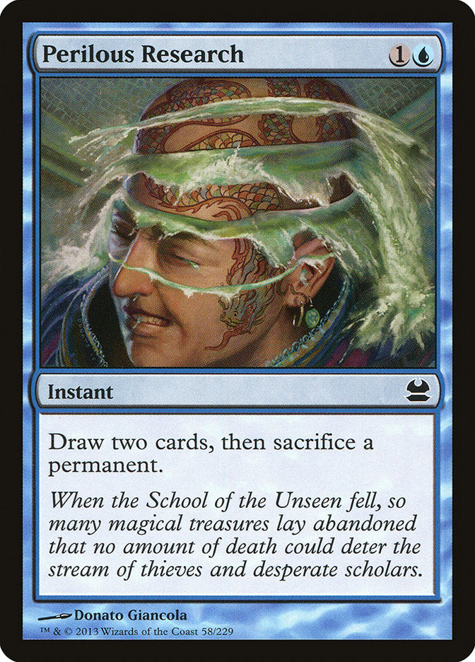 Perilous Research 58/229 (Modern Masters)  | Good Games Modbury