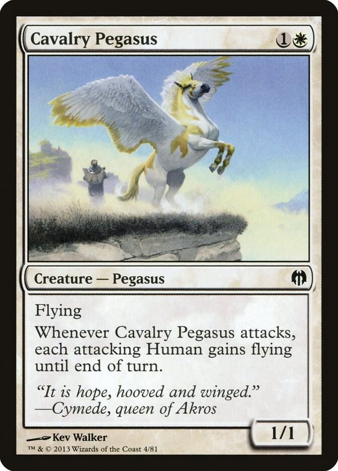 Cavalry Pegasus 4/81 (Duel Decks: Heroes vs. Monsters)  | Good Games Modbury