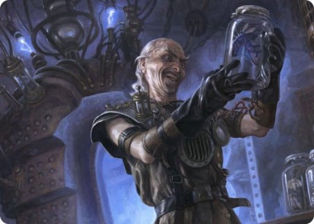 Delver of Secrets Art Card [Innistrad: Midnight Hunt Art Series] | Good Games Modbury