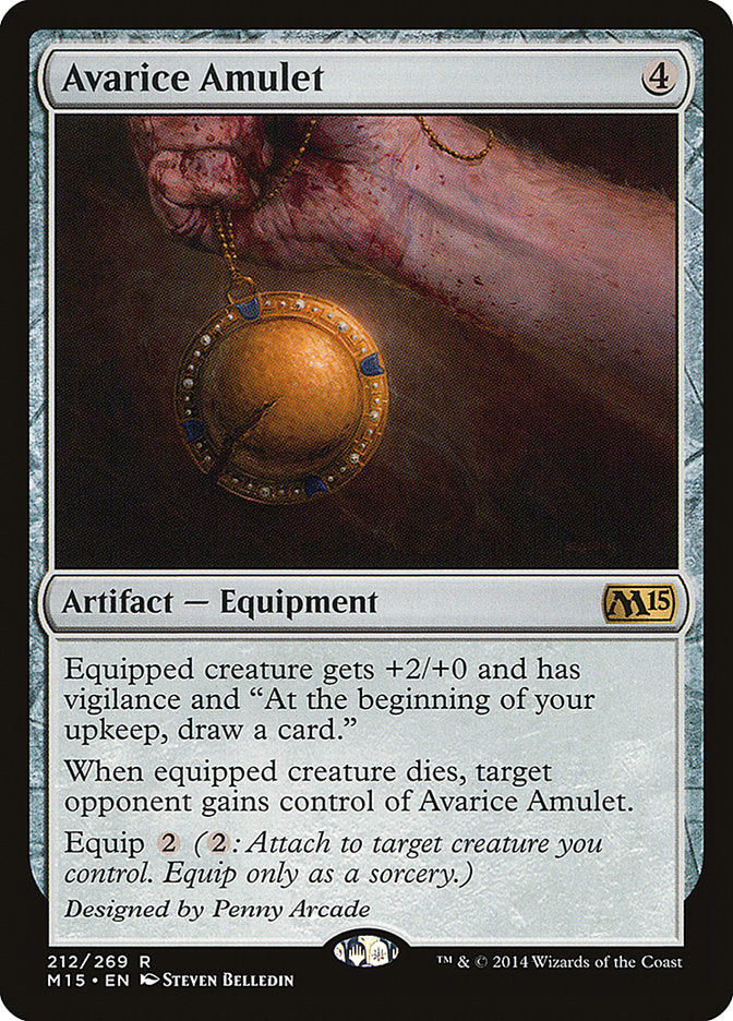 Avarice Amulet 212/269 (Magic 2015 (M15))  | Good Games Modbury