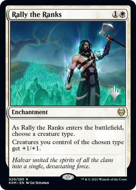 Rally the Ranks (Promo Pack) [Kaldheim Promos] | Good Games Modbury