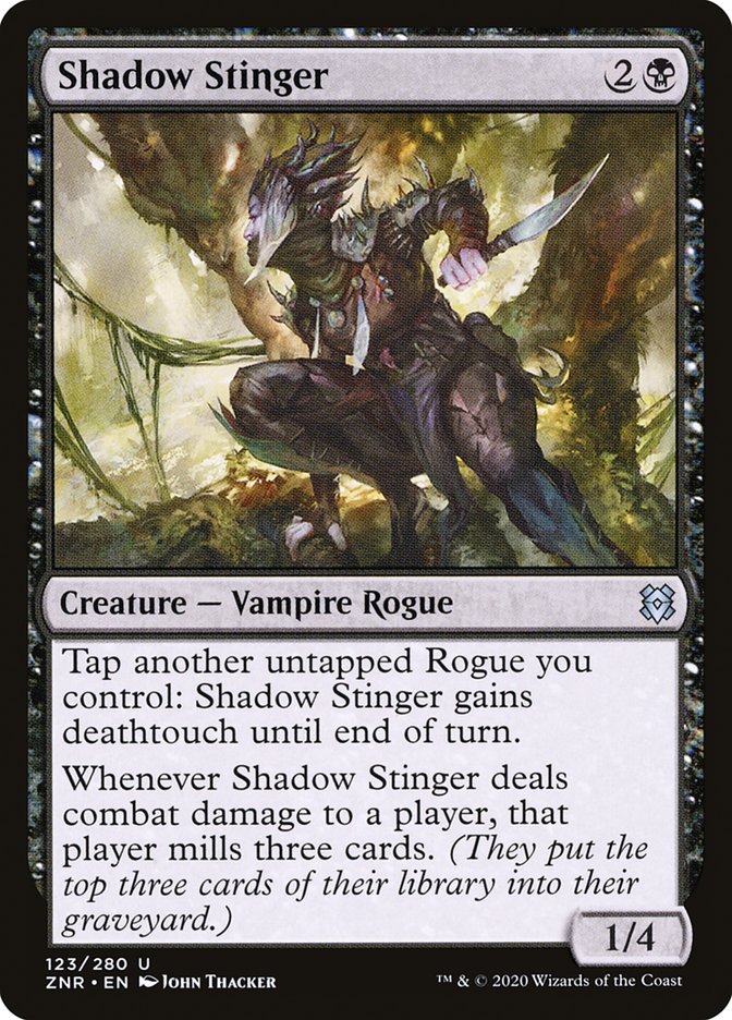 Shadow Stinger [Zendikar Rising] | Good Games Modbury