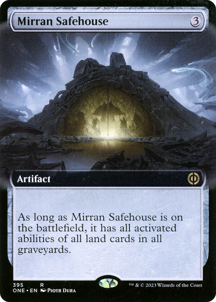 Mirran Safehouse (Extended Art) [Phyrexia: All Will Be One] | Good Games Modbury