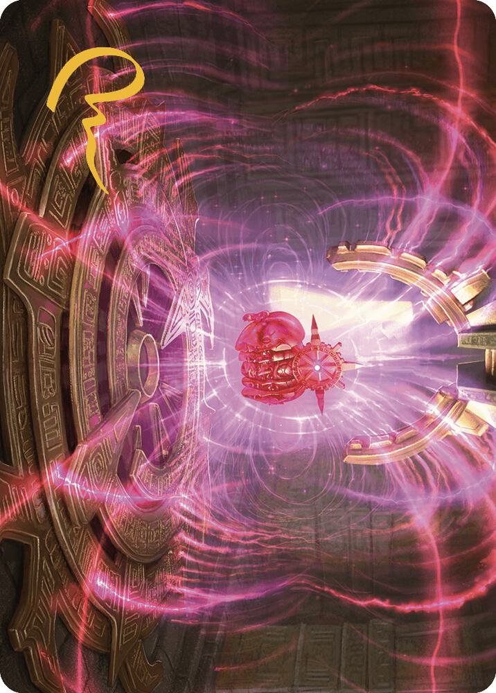 Locus of Enlightenment Art Card Gold Stamped Signature 12 (Art Series: The Lost Caverns of Ixalan)  | Good Games Modbury