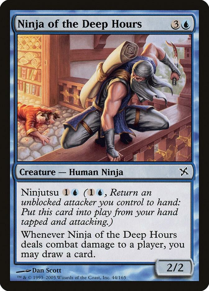 Ninja of the Deep Hours 44/165 (Betrayers of Kamigawa)  - Foil | Good Games Modbury