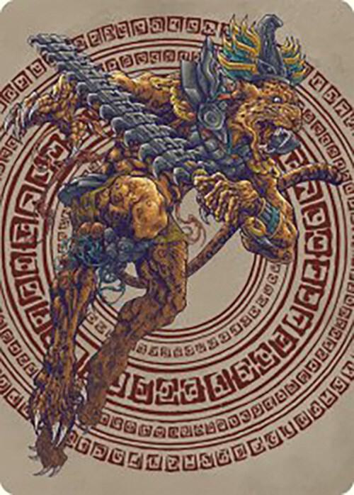Sovereign Okinec Ahau Art Card 53 (Art Series: The Lost Caverns of Ixalan)  | Good Games Modbury