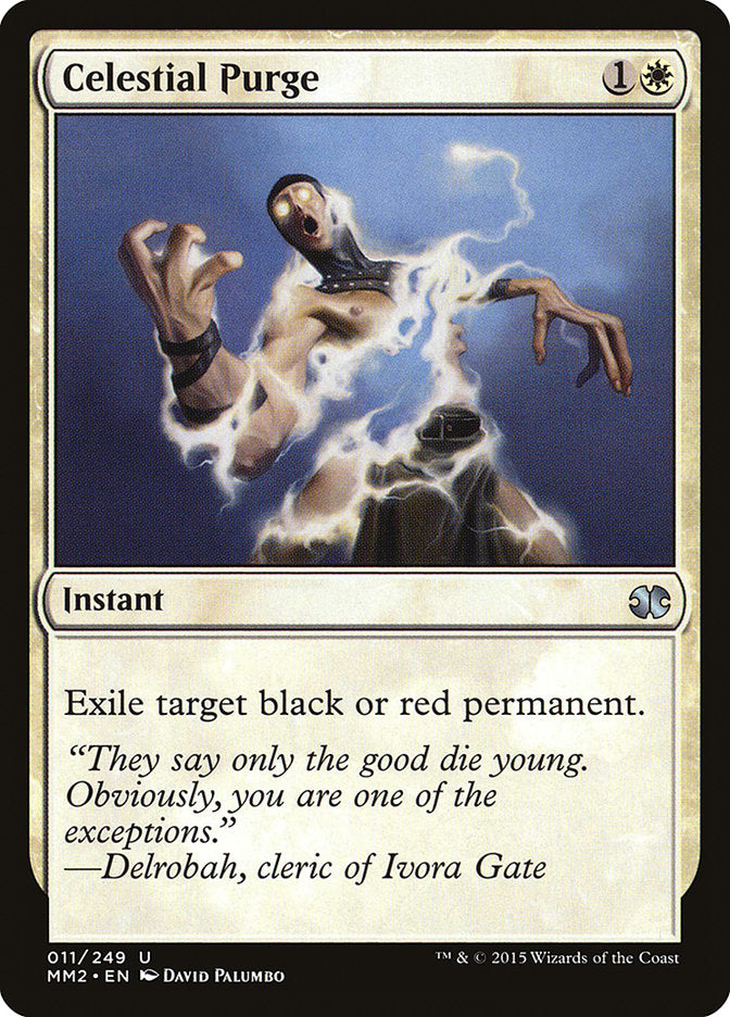 Celestial Purge 11/249 (Modern Masters 2015)  - Foil | Good Games Modbury