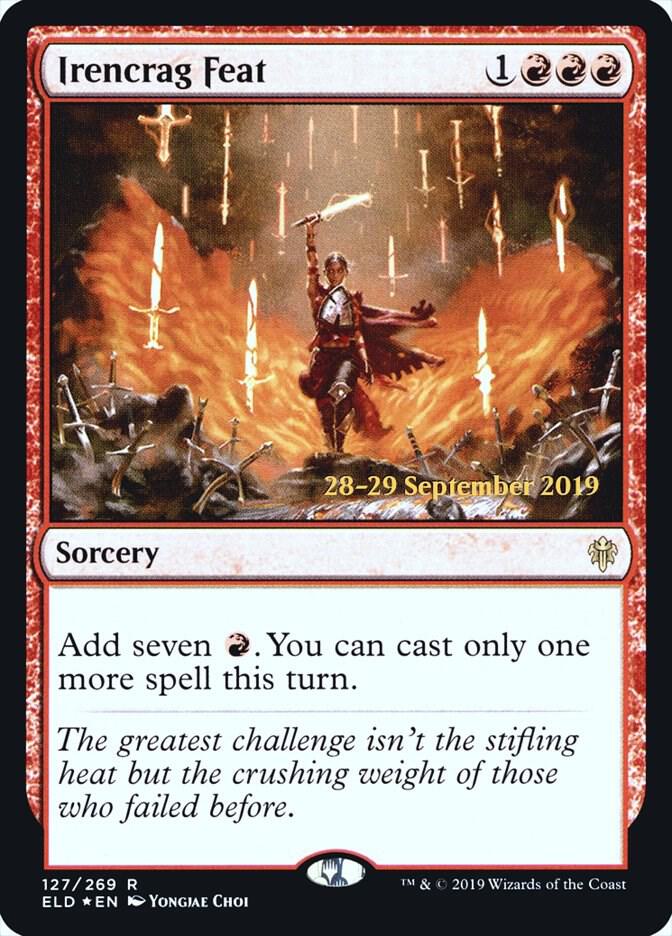 Irencrag Feat 127s/152 (Prerelease Cards)  - Foil | Good Games Modbury