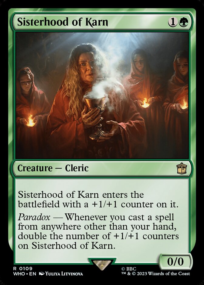 Sisterhood of Karn 109/331 (Universes Beyond: Doctor Who)  - Foil | Good Games Modbury