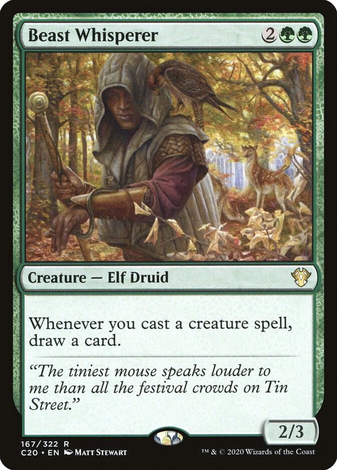 Beast Whisperer 167 (Commander 2020)  | Good Games Modbury