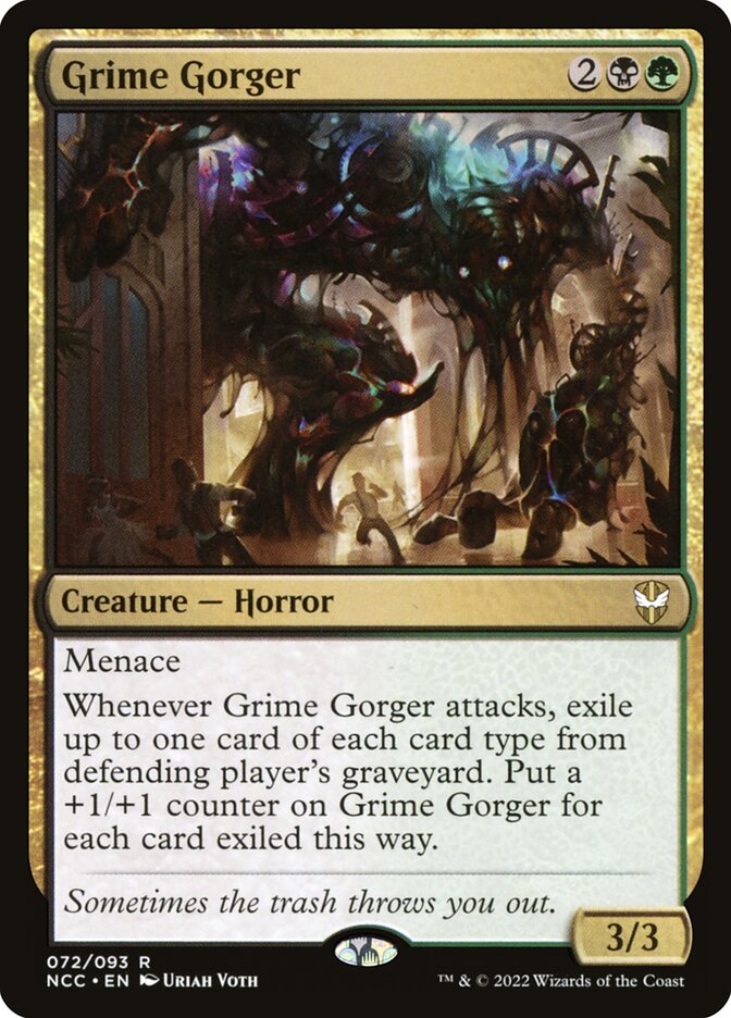 Grime Gorger 72/93 (Commander: Streets of New Capenna)  | Good Games Modbury