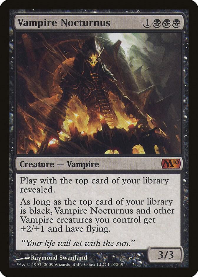 Vampire Nocturnus 118/249 (Magic 2010 (M10))  | Good Games Modbury