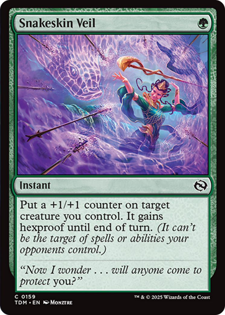 Snakeskin Veil [Tarkir: Dragonstorm] | Good Games Modbury