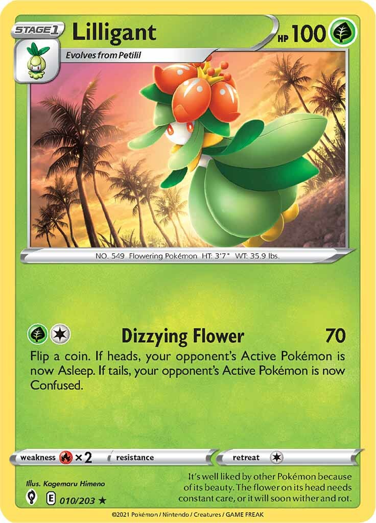 Lilligant (010/203) [Sword & Shield: Evolving Skies] | Good Games Modbury