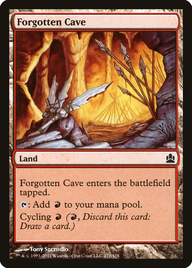 Forgotten Cave [Commander 2011] | Good Games Modbury