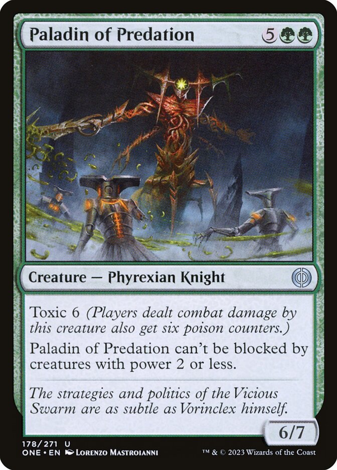 Paladin of Predation 178/271 (Phyrexia: All Will Be One)  | Good Games Modbury