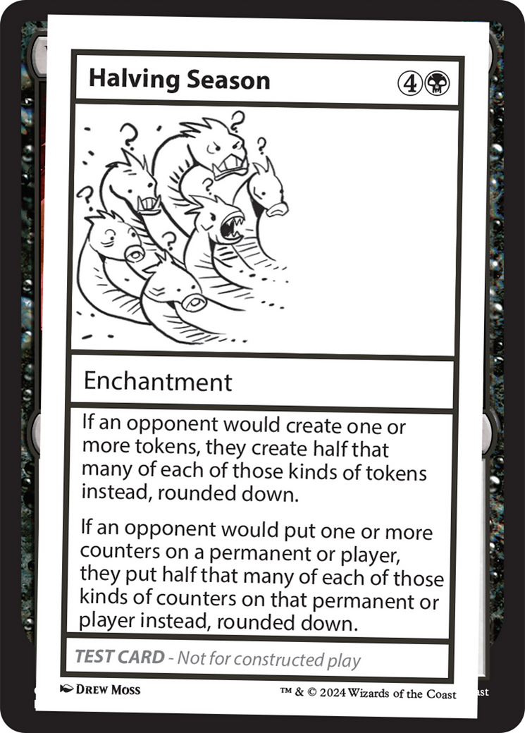 Halving Season [Mystery Booster 2 Playtest Cards] | Good Games Modbury