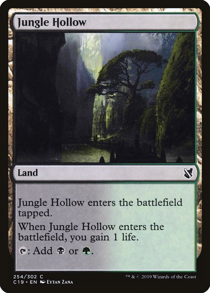 Jungle Hollow 254/302 (Commander 2019)  | Good Games Modbury