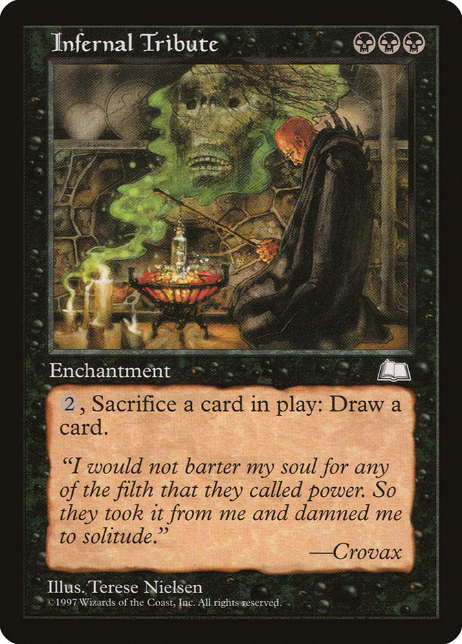 Infernal Tribute 73/167 (Weatherlight)  | Good Games Modbury