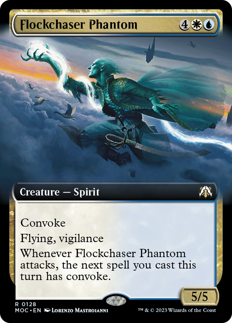 Flockchaser Phantom (Extended Art) [March of the Machine Commander] | Good Games Modbury