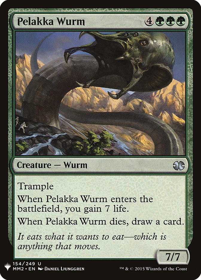 Pelakka Wurm [Mystery Booster] | Good Games Modbury