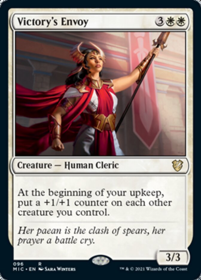 Victory's Envoy [Innistrad: Midnight Hunt Commander] | Good Games Modbury