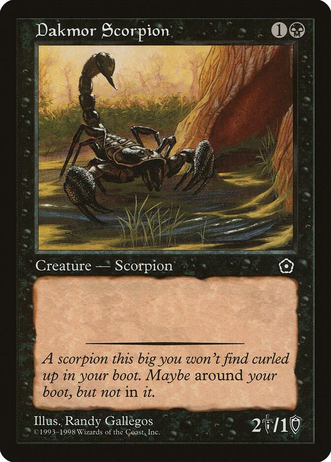 Dakmor Scorpion 70/165 (Portal Second Age)  | Good Games Modbury