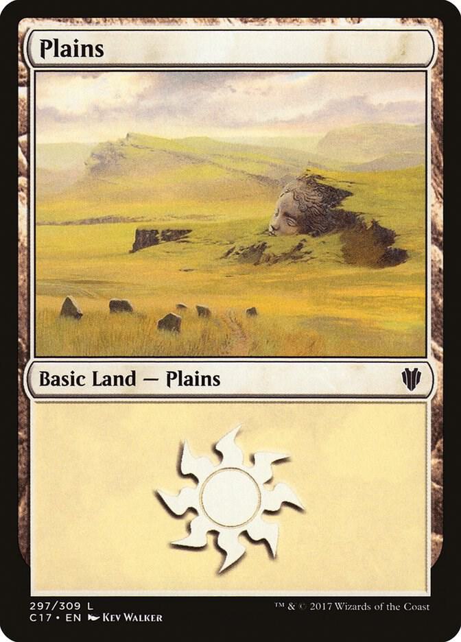Plains 297/309 (Commander 2017)  | Good Games Modbury