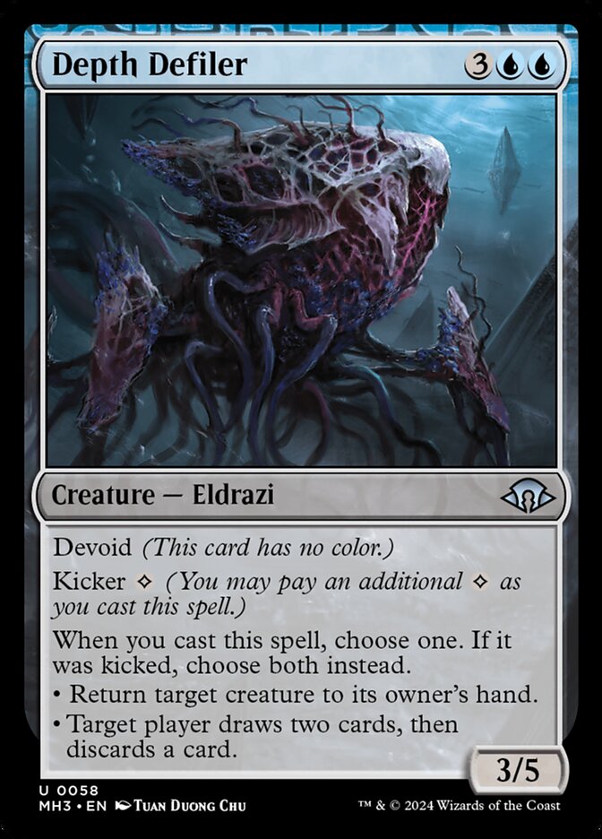 Depth Defiler 58/319 (Modern Horizons 3)  - Foil | Good Games Modbury