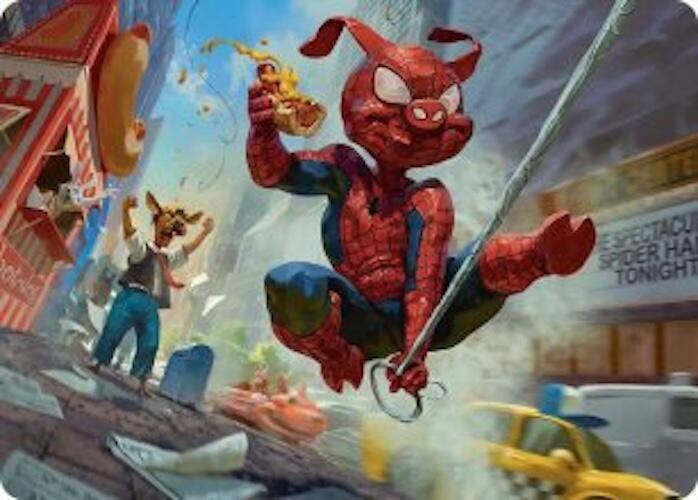 Spider Ham Peter Porker Art Card 19 (Art Series: Marvel's Spider-Man)  | Good Games Modbury