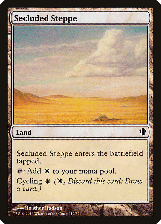 Secluded Steppe [Commander 2013] | Good Games Modbury