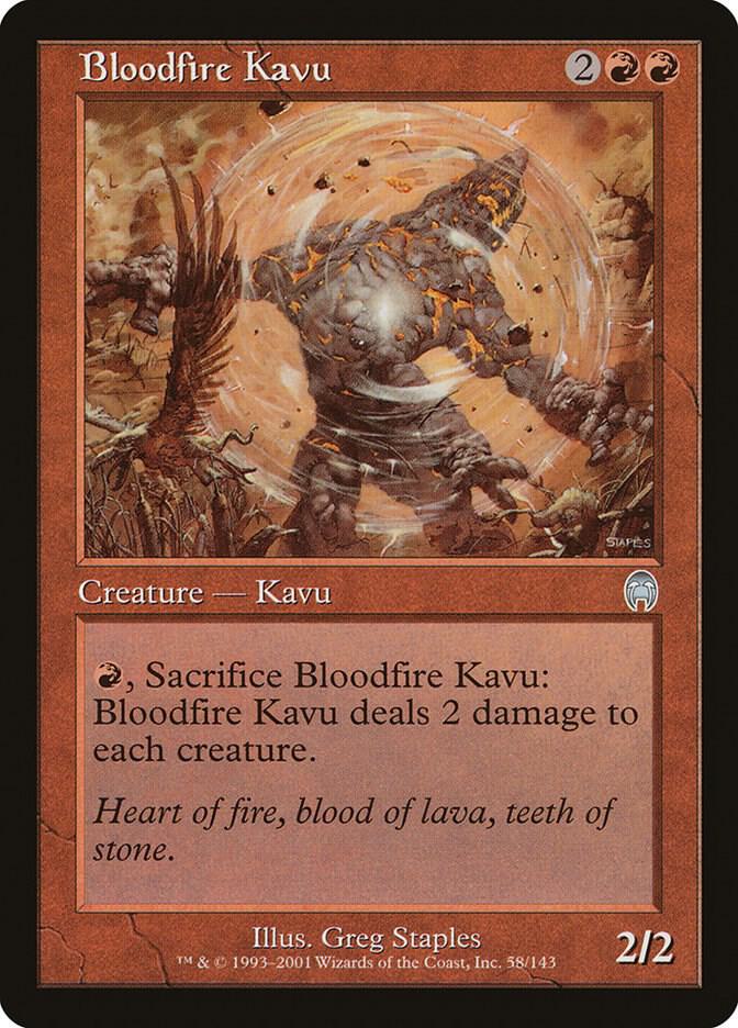 Bloodfire Kavu 58/143 (Apocalypse)  | Good Games Modbury
