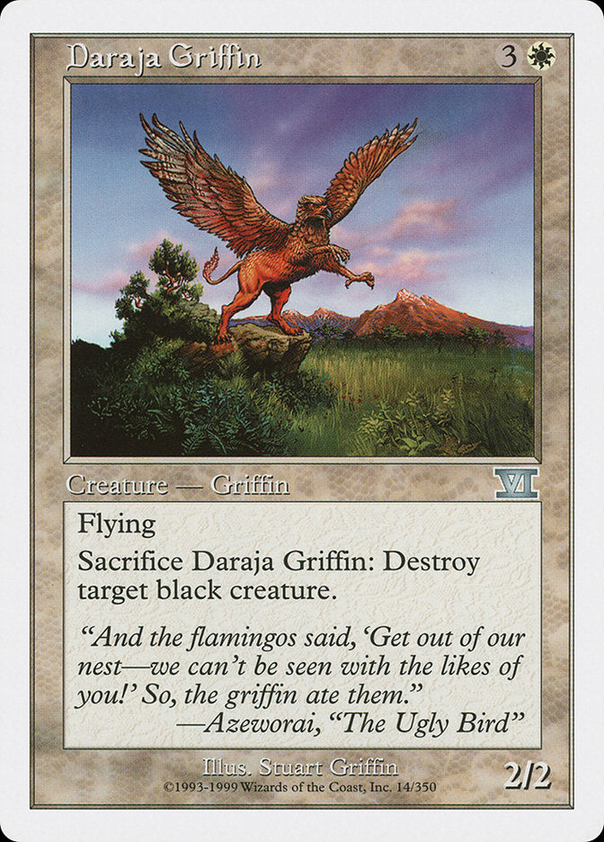 Daraja Griffin 14/350 (Classic Sixth Edition)  | Good Games Modbury