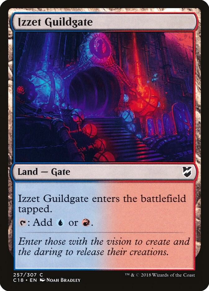 Izzet Guildgate 257/307 (Commander 2018)  | Good Games Modbury