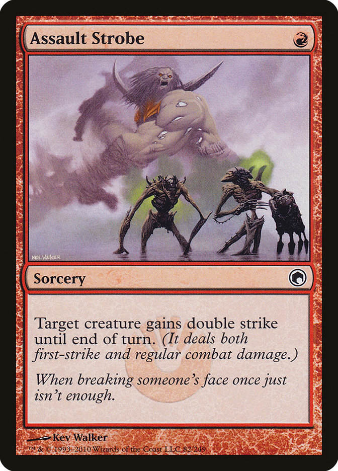 Assault Strobe 82/249 (Scars of Mirrodin)  - Foil | Good Games Modbury