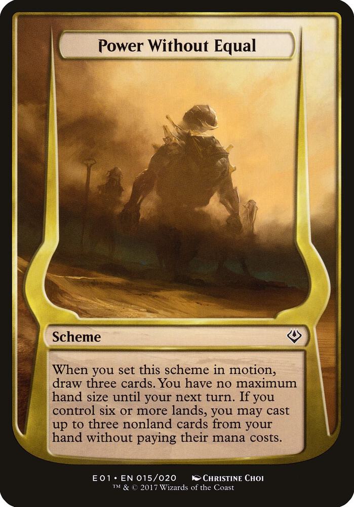 Power Without Equal Archenemy Nicol Bolas 15★/20 (Oversize Cards)  | Good Games Modbury