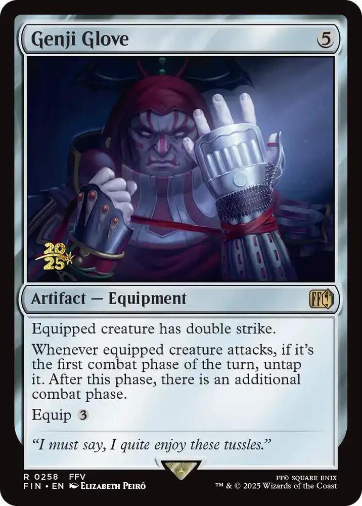 Genji Glove 258s/116 (Prerelease Cards)  - Foil | Good Games Modbury