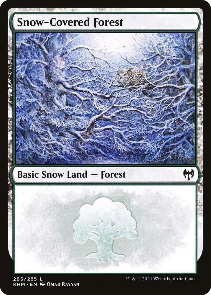 Snow-Covered Forest 285/285 (Kaldheim)  | Good Games Modbury