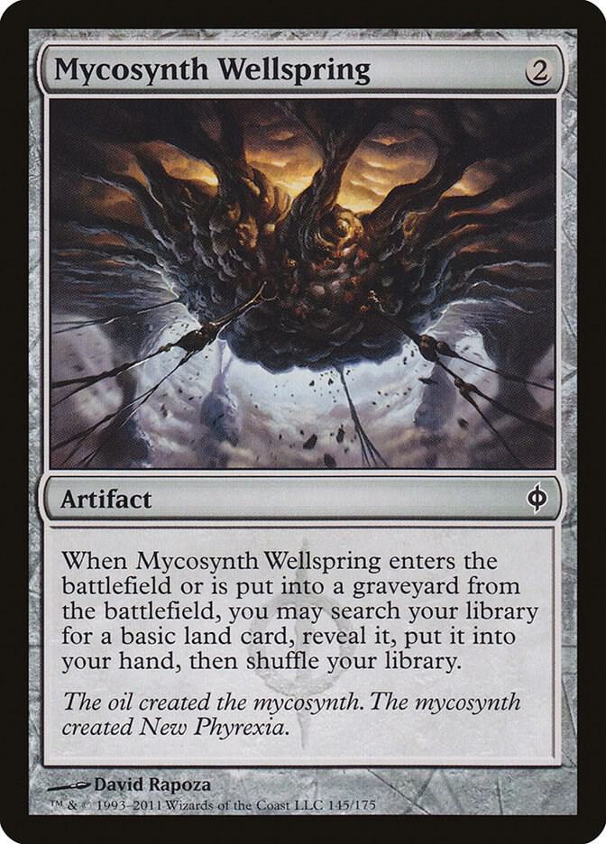 Mycosynth Wellspring 145/175 (New Phyrexia)  - Foil | Good Games Modbury